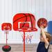 Fishing Gear Clearance Kids Mobile Basketball Hoop With Fillable Base Indoor Outdoor Portable Shooting Game Equipment Height Adjustable