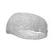 Easygdp Silver Glitter Sports Headband Non Slip Headband Unisex for Head Circumference 19.6 - 22.4 inch