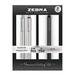 Zebra Pen G-750 Retractable Gel Pen F-701 and M-701 Retractable Pen/Pencil Gift Set Premium Metal Barrel Medium/Fine Point 0.7mm/0.8mm 3-Pack (10513)