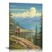 Gotuvs Lake Tahoe California - Riding Boating Swimming Fishing Hiking Golf - Vintage Travel Poster- Master Art Print