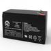 AJC Battery Compatible with Toshiba 1200 Series .5KVA OPT 12V 7Ah UPS Replacement Battery