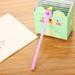 Lloopyting Gel Pens Mechanical Pencil Donut Gel Pen 0.5Mm 2Ml Liquid Gel Ink Rollerball Pen for School Home Office School Supplies Office Supplies Purple 20*3*1cm