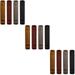 12 pcs Adjustable Elastic Band Pu Leather Pen Holder for Notebook Planner Books Pen Sleeve Pouch Case