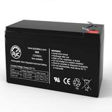 AJC Battery Compatible with Best Power Middle Atlantic Premium Series UPS 2150VA UPS-2200R-8 12V 9Ah UPS Replacement Battery