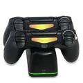 Dual Controller Charger Charging Station Dual USB Charger Charging Stand Dock for 4 Controller Slim Pro Controller