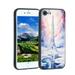 Compatible with iPhone SE 2020 Phone Case ice-tower-landscape Case Silicone Protective for Teen Girl Boy Case for iPhone SE 2020