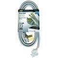 Power Zone ORR628106 Power Supply Range Cord 6 8 Awg Cable 6 Ft L 50 a 250 V Gray Each