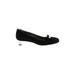 Bally Heels: Slip-on Kitten Heel Classic Black Print Shoes - Women's Size 5 1/2 - Almond Toe