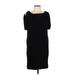 Miu Miu Casual Dress - Shift: Black Solid Dresses - Women's Size 36