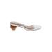 Steve Madden Sandals: White Shoes - Women's Size 9 1/2