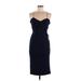 LOVE X DESIGN Casual Dress: Blue Dresses - New - Women's Size Medium