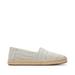 TOMS Women's Alpargata Rope 2.0 Cream Stripes Espadrille Shoes Natural/White/Multi, Size 8.5