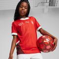 PUMA Switzerland Football 2024 Youth Home Jersey, Red/Regal Red, size 13-14 Youth