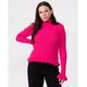 Ted Baker Pipalee Womens Frill Detail Cropped Sweater - Pink - Size 10 UK