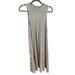 Anthropologie Dresses | Anthropologie Coa Mock Neck Striped Trapeze Midi Dress Medium | Color: Black/White | Size: M