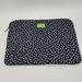 Kate Spade New York Computers, Laptops & Parts | Kate Spade Universal Laptop Sleeve Black Polka Dot Green Neoprene Padded 15x10.5 | Color: Black | Size: Os