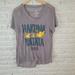 Disney Tops | Disney Lion King Womens Top Small Tee Hakuna Matata Burnout Nov103xe | Color: Gray | Size: S