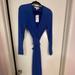 Michael Kors Dresses | Beautiful New Blue Michael Kors Dress 8 Midi Cost $120 | Color: Blue | Size: 8