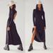 Free People Dresses | Free People Tupelo Honey Bow Black Sweater Dress Size Small | Color: Black | Size: S