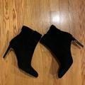 Nine West Shoes | Nine West Black Suede Booties | Color: Black | Size: 8