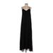 Bisou Bisou Cocktail Dress - Maxi: Black Solid Dresses - Women's Size 2