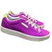 Adidas Shoes | Adidas Women’s Sneaker Patent Leather Fw2485 Spring Pastel Colorful Neon Y2k | Color: Purple/White | Size: 6.5