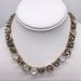 J. Crew Jewelry | J. Crew Taupe Brulee Crystal Necklace | Color: Gold/Tan | Size: Os