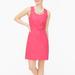 J. Crew Dresses | J .Crew Women's Sleeveless Scalloped Square Neck Hem Detail Dress Pink Size 14. | Color: Pink | Size: 14