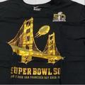 Nike Shirts | Nike Super Bowl 50 San Francisco T-Shirt Size Xlarge | Color: Black/Gold | Size: Xl