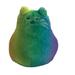 Disney Toys | Disney Pixar Soul Mr. Mittens The Rainbow Cat Stuffed Animal Kids Plush Toy 7" | Color: Blue/Green | Size: 7"