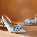 Anthropologie Shoes | Anthropologie Seychelles Neve Heels | Color: Blue | Size: 6