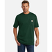 Carhartt Shirts | Carhartt Green Crewneck Short Sleeve Shirt Mens Sz L Original Fit Heavyweight | Color: Green | Size: L