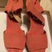 Michael Kors Shoes | Micheal Kors Hayden Platform Sandals - Brand New. | Color: Orange | Size: 10