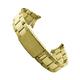 WAHRE 13mm 17mm 19mm 20mm Stainless Steel Replacement Fit For Oyster Watch Bracelet Fits For Rolex Watch Strap Women Watchbands Men (Color : Gold no logo, Size : 20mm)