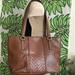 Giani Bernini Bags | Giani Bernini Brown Leather Shoulder Bag | Color: Brown/Tan | Size: Os