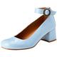 Fly London Women's SAZI082FLY Shoes, Sky Blue, 6 UK