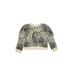 Zara Sweatshirt: Tan Leopard Print Tops - Kids Girl's Size 8
