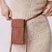 Free People Bags | Free People Lets Dance Crossbody Nwt Cellphone Bag Purse Leather Brown Neutral | Color: Brown | Size: Os