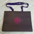 Tory Burch Shoes | New Tory Burch Extra Large Empty Shopping Bag Handle Storage | Color: Purple/Black | Size: Empty Bag