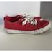 Levi's Shoes | Levi’s Red Sneakers Levi Strauss Women’s Size 7 Shoes | Color: Red | Size: 7