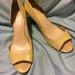Nine West Shoes | Nine West Naema Leather Pumps | Color: Yellow | Size: 10.5