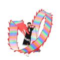 ETomey Dance Ribbons, Dancer China Outdoor Sports & Fitness A full set of colourful rainbow dragon thrower for Fitness Juggling Flinging (Size : 8 m) (Color : One Color, Size : 8 m)