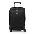 Travelpro Crew Classic Softside Expandable Luggage with Spinner Wheels, Black, Compact Carry-On, Crew Classic Softside Expandable Luggage with Spinner Wheels