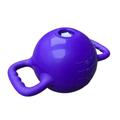 Dumbells Kettle Bell Filled With Water Kettle Bell Binaural Handle Sports Equipment Pilates Yoga Shaping Dumbbell Dumbell Set (Color : Purple, Size : 3kg)