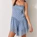 Free People Intimates & Sleepwear | Free People Nwot City Wanders Trapeze Swing Dress | Color: Blue/Gray | Size: Xs