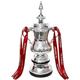 GeRRiT Resin Footballs Trophy Model FA Cup Trophy Replica Plating Silver Men and Women Fans Collect Home Decoration Souvenirs Trophies (Color : 32cm)