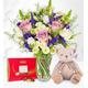 Wild and Wonderful Charm Gift -Flowers - Birthday Flowers - Flowers Next Day - Thank You Flowers - Anniversary Flowers - Occasion Flowers - Get Well Flowers - Fresh Cut Flowers