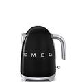 Smeg Uk Ltd KLF01BLUK 1950s Retro Style Jug Kettle 1.7litre 3.0Kw Black