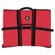 BOA BugOutAid (Red - Medical Trauma Bag-All Purpose First Aid Bag, EMPTY Foldable Organizer Bag for Outdoor, Camping, Workplace, School, Home, Travel-Emergency Preparedness-First Aid Kit Bag-B.O.B.