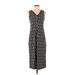 Banana Republic Factory Store Casual Dress - Midi: Gray Dresses - Women's Size Small